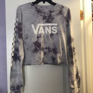 Vans long-sleeve crop top